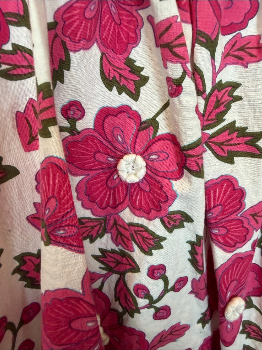 Jennifer & Grace - Pink Floral Feminine Ruffle Top - Picture 5 of 7
